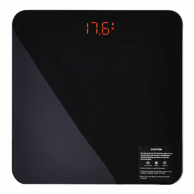 Clear Electronic Weighing Scale 3mm Rectangle Tempered Glass