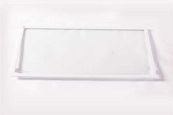 Easy Clean Mark Printed Flat 4mm Fridge Glass Shelves